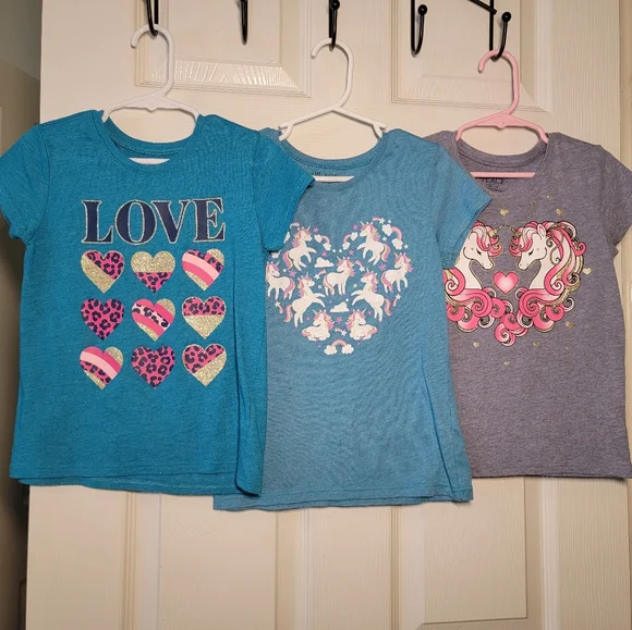 Bundle of 3 Girls shirts - Picture 1 of 10